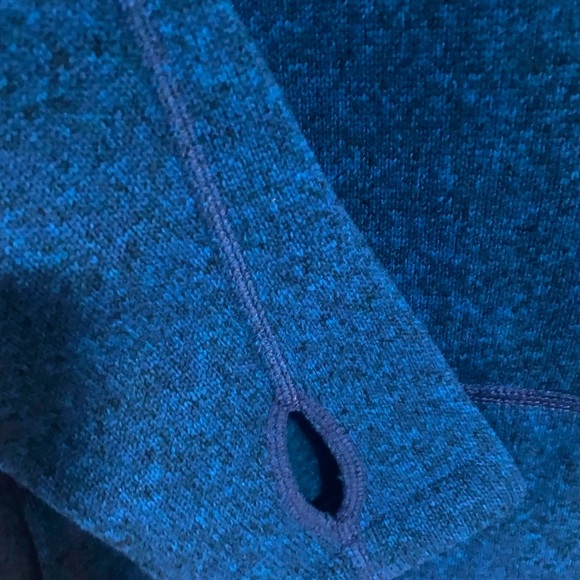 S 🔖 STIO Women’s Fleece Hoodie Sweetwater Confluence Blue $250 - Picture 4 of 7